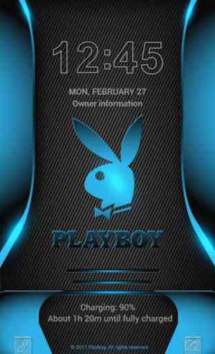 Playboy Blue Light Theme 3