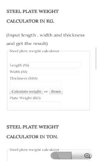 Steel Plate/Pipe Weight Calculator 2