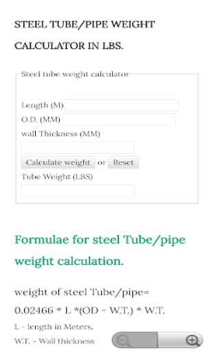 Steel Plate/Pipe Weight Calculator 3