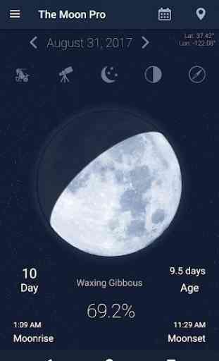 The Moon Pro - Calendar moon Phases 1