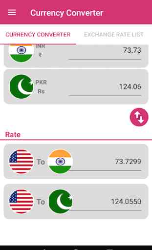 USD To Indian Rupee and Pakistani Rupee Converter 4