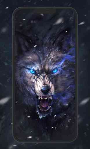 Wild Wolf Live Wallpaper 1