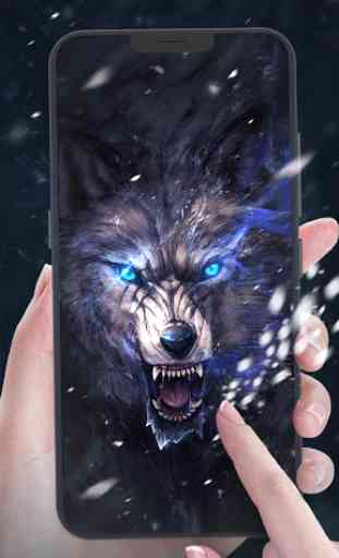 Wild Wolf Live Wallpaper 2