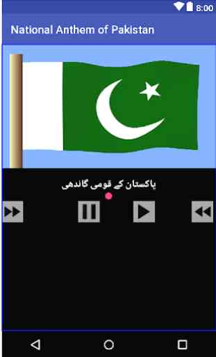 Anthem of Pakistan 1