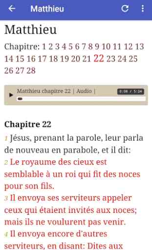 Bible en français Louis Segond 4