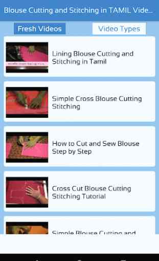 Blouse Cutting and Stitching in TAMIL Videos 2