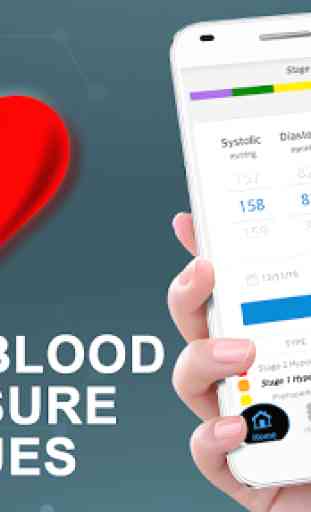 BP Blood Pressure : Tracker Diary Info Checker App 2