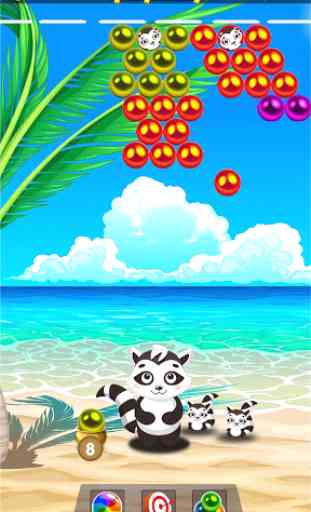Bubble Panda - Free Game Raccoon Pop Shooter 2020 3