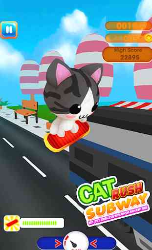 Cat Rush Subway My Pet Endless Run Dash Adventure 2