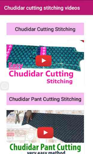 Chudidar Cutting Stitching Videos | Churidar Pant 1