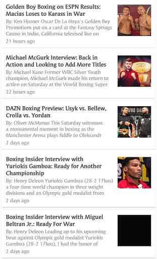 Daily Boxing News 2