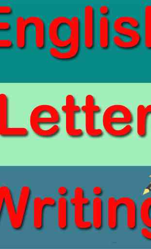 English Letter Writing 1