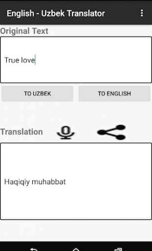 English - Uzbek Translator 1
