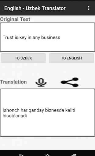 English - Uzbek Translator 2