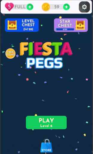 Fiesta Pegs : Peggle Like Game 1