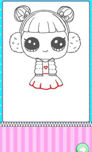 How to Draw Lol doll 3