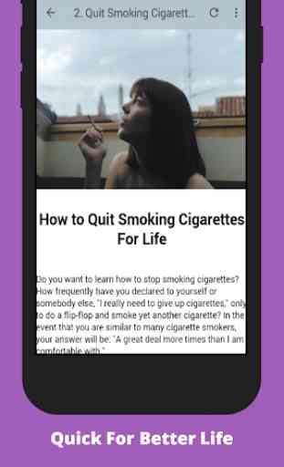 How to Quit Smoking 3