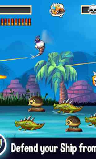 Island under attack - free shooting game 2