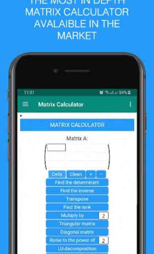 Matrix Calculator | Step by Step solution 1