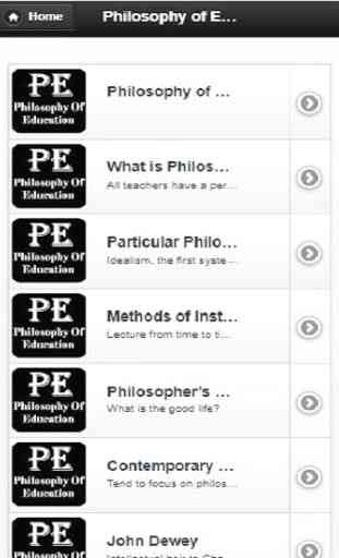 Philosophy of education 1