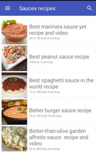 Sauces recipes for free app offline with photo 1