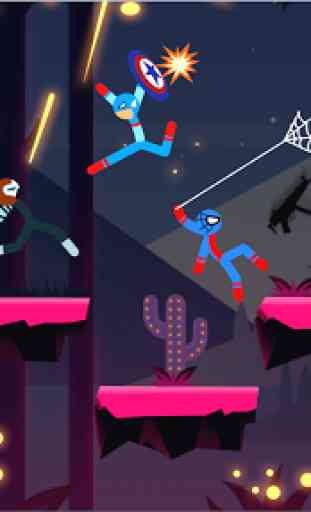 Spider Stick Fight - Stickman Fighting Games 4