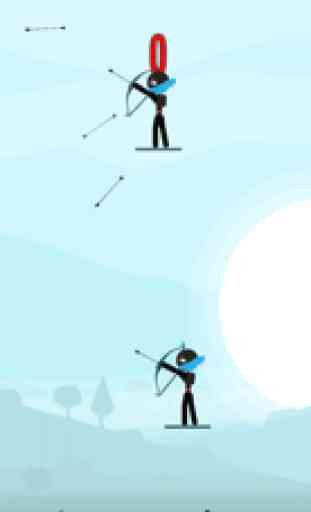 The Stickman Archers - shooting games 1