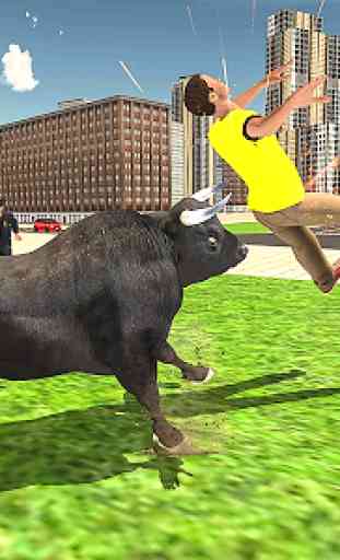 Wild Bull Attack Simulator - City Rampage 2019 2