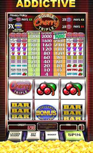 Wild Cherry Double Triple Slots Free - Casino Feel 1