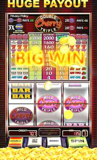 Wild Cherry Double Triple Slots Free - Casino Feel 3
