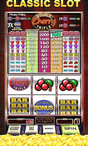 Wild Cherry Double Triple Slots Free - Casino Feel 4