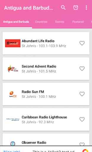 All Antigua and Barbuda Radio Live Free 1