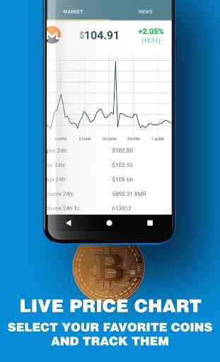 Crypto Tracker - Buy Bitcoin BTC, Ethereum, Ripple 2
