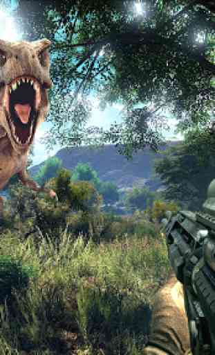 Dinosaur Hunting Challenge 3D: Jurassic world game 2