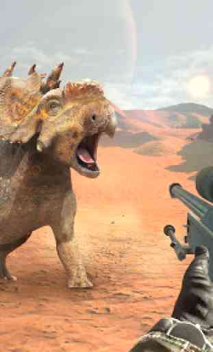 Dinosaur Hunting Challenge 3D: Jurassic world game 3