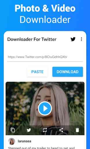 Downloader for Twitter - Download Tweet Video 2