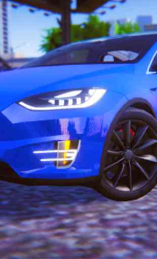 Electric Car Simulator: Tesla Driving 1