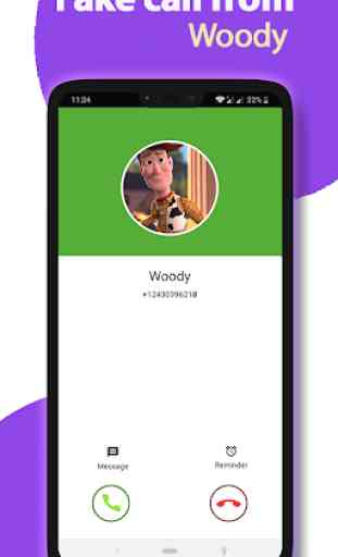 Fake call from Woody 1