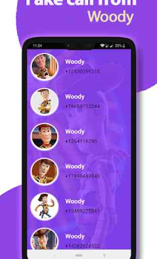 Fake call from Woody 2