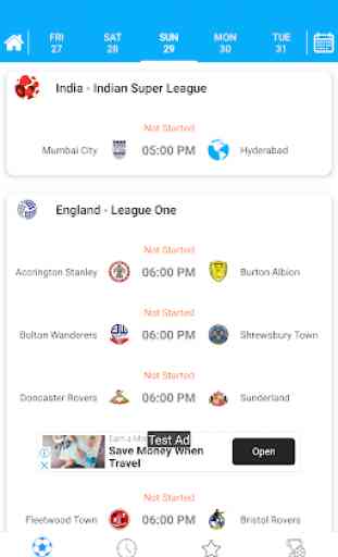 Football Livescores-Fixtures,Results,Leagues 1