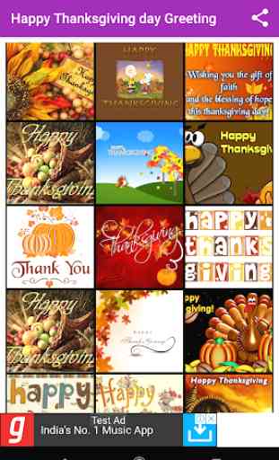Happy Thanksgiving day Greetings 1