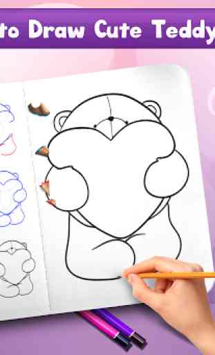 Learn to Draw Cute Teddy Bears 1