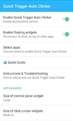 Quick Trigger Auto Clicker - Use Volume Keys 3