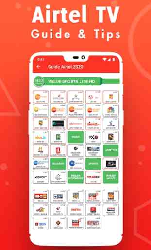 Recharge Info. For Airtel & Live TV Airtel Guide 4