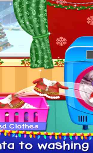 Santa's Christmas Little Helper - Cleaning Game 2