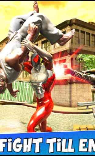 Superhero Iron Spider Battle : City Rescue Hero 3