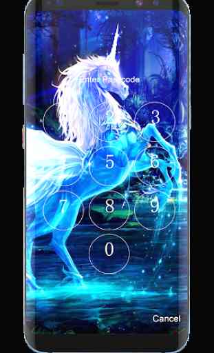 Unicorn Lock Screen 3