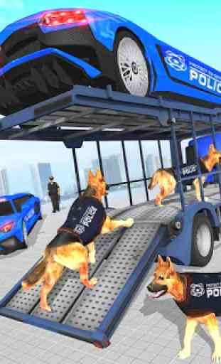 US Police Multi Level Transporter Truck Games 1