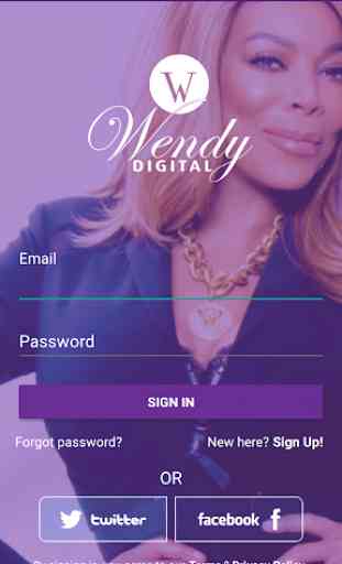 Wendy Digital App 1