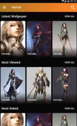 Women Warrior Fantasy Wallpaper 1